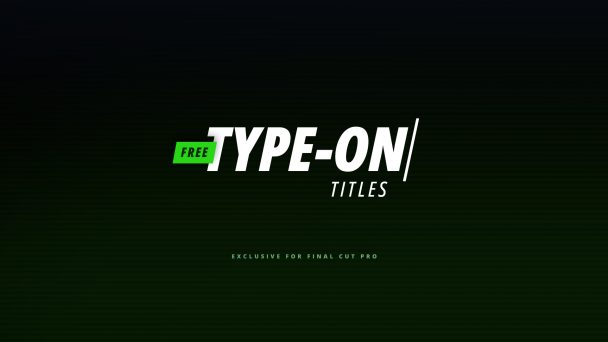 Type-On Titles Free